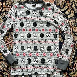 Disney Star Wars fair isle holiday pajamas